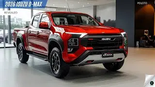New 2026 Isuzu D-Max Revealed - The next generation of the very popular pickup truck!