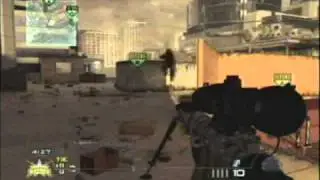 Modern Warfare 2 Quickscopeing