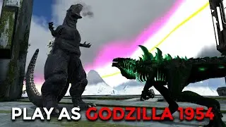 PROGRESS EVOLUSI MENJADI GODZILLA 1954 DAN MELAWAN ZILLA!- ARK: Play As Dino
