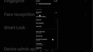 ZTE Mobile phone ke setting ma privacy 🔏 ko check kro