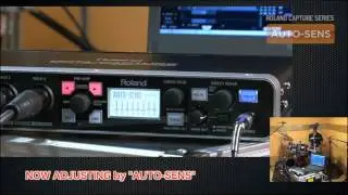 Roland CAPTURE Serisi Teknolojisi : AUTO-SENS