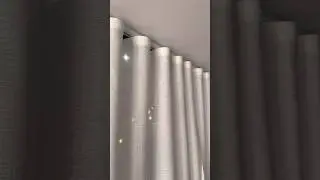 Instalaci&oacute;n cortinas de telas Ripplefold.