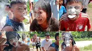 FLOUR RELAY - GRABE NAKAKATAWANG LARONG ITO 😅😅🤣🤣