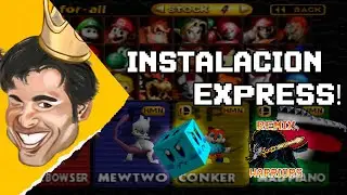 Instalaci&oacute;n Express - Smash REMIX! (Project64KSE)