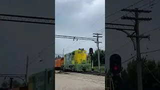 Illinois Terminal! IT 1605 leads a caboose train at the IRM (Illinois Railway Museum) 🚂🔥