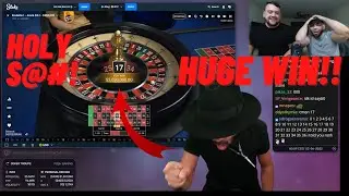 ROSHTEIN WITH THE BIG $3,000,000 17tina ROULETTE WIN!!! Broterday Reaction