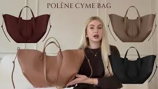 Обзор сумки POLÈNE Cyme: стиль, износ, размер, что в неё помещается и т.д.