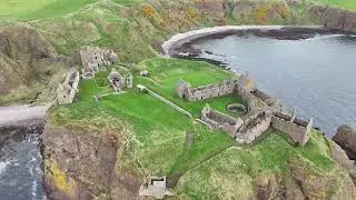 Dunnottar Castle - Drone - Scotland   HD 1080p
