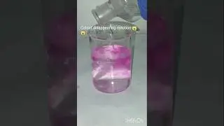 Sodium hydroxide vs Hydrocloric Acid 😱😱😱 #experiment#chemistry#shorts#science