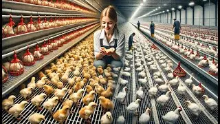 The Daily Life of a Chicken Farmer | Behind the Scenes of Poultry Farming