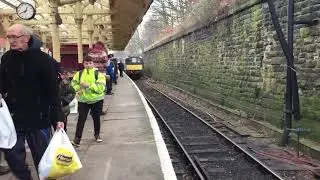 D7629 arriving at bury
