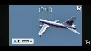 thai airways flight 311 crash animation taimodel 