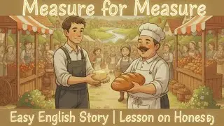 Measure for Measure | Easy English Story | Lesson on Honesty and Fairness