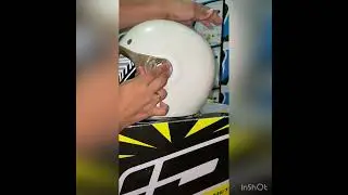 ID rocket helmet minor lens problem fix..
