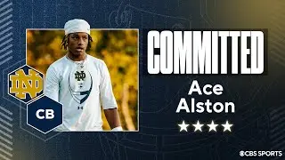 WATCH: 4-star CB Ace Alston Commits to Notre Dame | No. 114 Overall Player