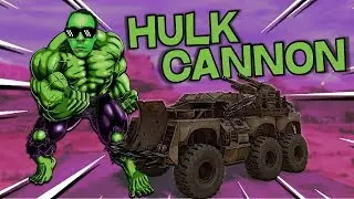 The Hulk Turreted Cannon -- Crossout