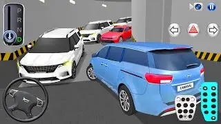 New Carnival car Stuck in Parking Garage - 3D Driving Class 2025 - 3D Driving Class Game - Car Game