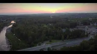 Okotoks from a Birds Eye View in 2022