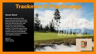 SIM IO - Прохождение игры Gozzer Ranch - Виртуальный гольф 3 - TRACKMAN IO