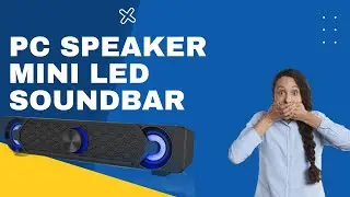 The truth about the Budget Smalody Led Soundbar computer speakers will shock you - full review!