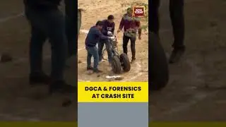 Ajit Pawar Plane Crash: Wreckage, Smoke & Debris Crash Site | DGCA & Forensics Probe Flight Tragedy