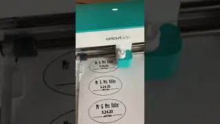 Labels on Cricut Joy!!! and Four wedding projects!