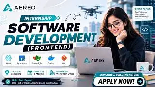 Aereonauts Hiring Frontend Developer Intern🔥| 6-Month Internship | Bangalore | 2026 Graduates