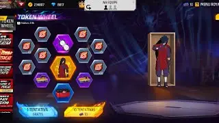 SACANDO A MADARA EN LA NUEVA RULETA DE TOKENS EN FREE FIRE 