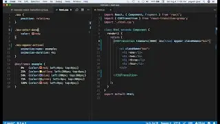 react csstransition group animation in 3 min