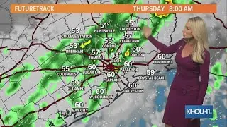 Meteorologist Chita Craft has a timeline for rain and possible street flooding this week