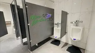 Men’s + Women’s Restroom Tour, Kohler Bardon Urinal & Toilet Flush | Olive Garden, Ala Moana, Hawaii