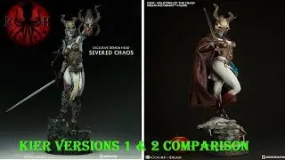 Видео сравнения Sideshow Collectibles Kier версий 1 и 2