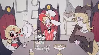 【Hazbin Hotel/lucilith手书】某晨星家的御茶会议