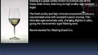 Riedel Riesling Grand Cru Engraved Wine Glasses