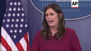 WH says Trump Can Fire Mueller, But Isn't Now