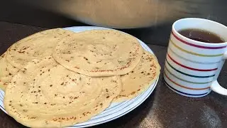 Traditional Pakistani Pancakes | Quick Tea Time Snack Recipe | Zakee&rsquo;s Kitchen Secrets