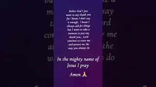 Lord continue to cover me