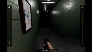 some more work done in the facility for my horror game in godot 4 :)