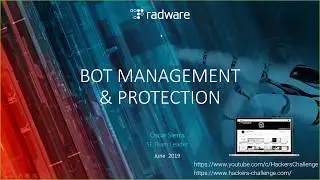 Webinar Radware Bot Manager- Demo en vivo