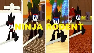 How to get NINJA RODENT BADGE in BECOME EVERY FUNKY CHARACTERS 2 BEFC2 [NEW UPDATE] ROBLOX !