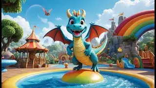 Dizzy the Dragon Wants to Play | Fun Nursery Rhyme for Kids | Sing-Along Song