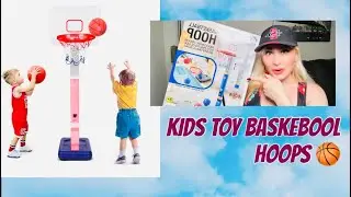 Kids Toy Exergoo Swimming Pool Basketball Hoops Unboxing Time #kids#kidstoys