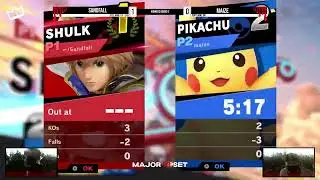 Sandfall (Shulk) vs Maize (Pikachu) - Ultimate Singles Pools - MAJOR UPSET