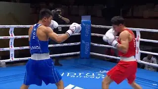 QF 63.5kg KHASMETOV Maksud 🇦🇿 vs LIVAZA Omar 🇰🇬  | IBA 2025 Men&rsquo;s WBCHs