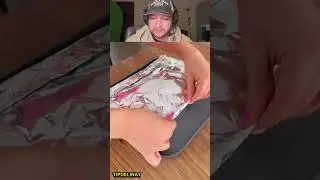 КАК ПРИГОТОВИТЬ ПОПКОРН С ПОМОЩЬЮ ФОЛЬГИ 🤯