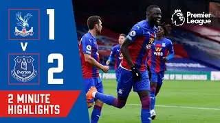 VAR HANDBALL GIVES EVERTON A CONTROVERSIAL PENALTY | Crystal Palace V Everton Highlights