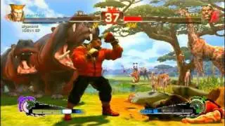SFCCL Week 4 - ElGeneral GUILE vs Fran_Gil BALROG (part 2)