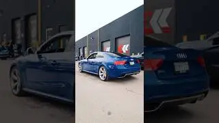 Audi RS5 came in for AWE Tuning exhaust! Sound clips at the end 🔊 #audi #rs5 #audirs5 #awetuning