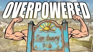 Fallout 4: Becoming Completely Overpowered Using Only Sanctuary Hills