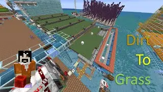 Dirt to Grass Block Converter (10k/h) Minecraft Java SMP v1.21.11